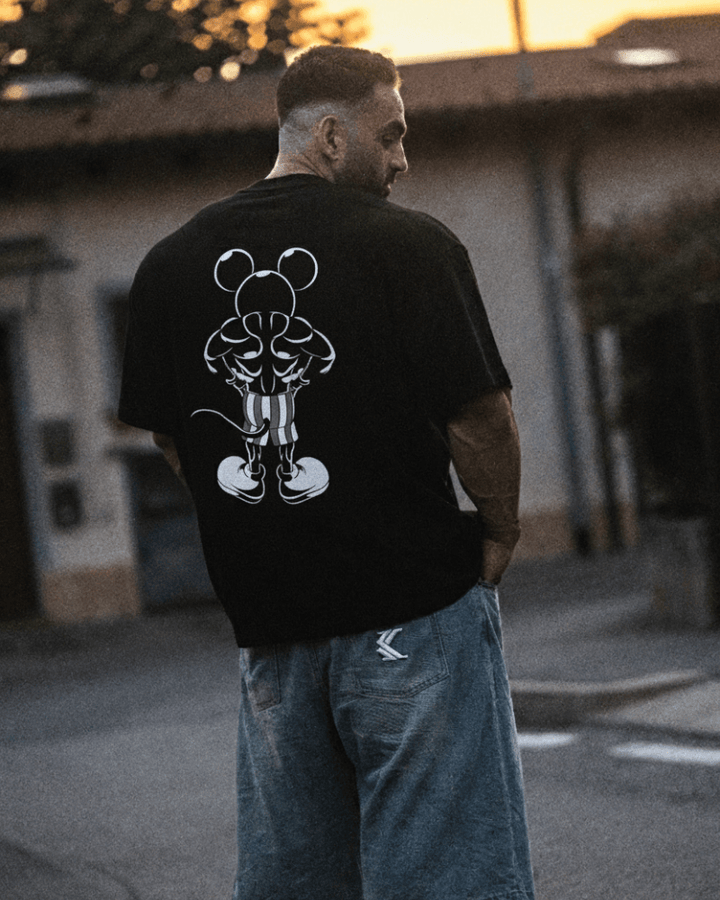 Lat spread (Backprint) Oversized Shirt