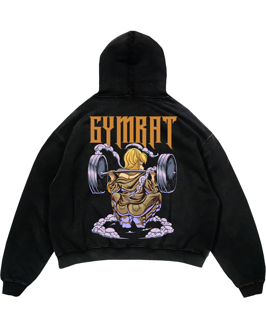 Gymrat sweet (Backprint) Oversized Hoodie