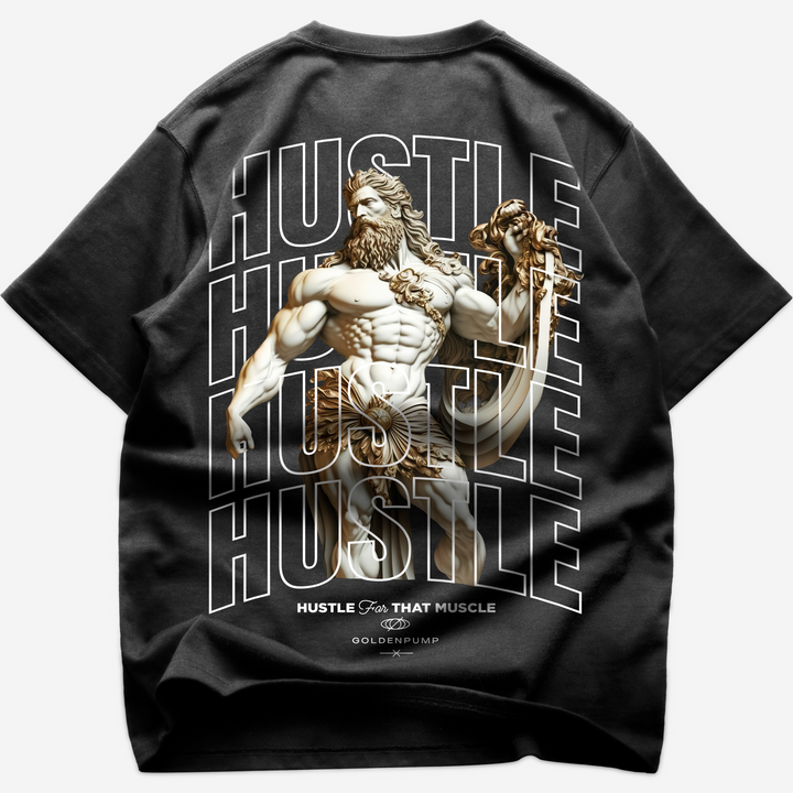 Hustle (Backprint) Oversized Shirt
