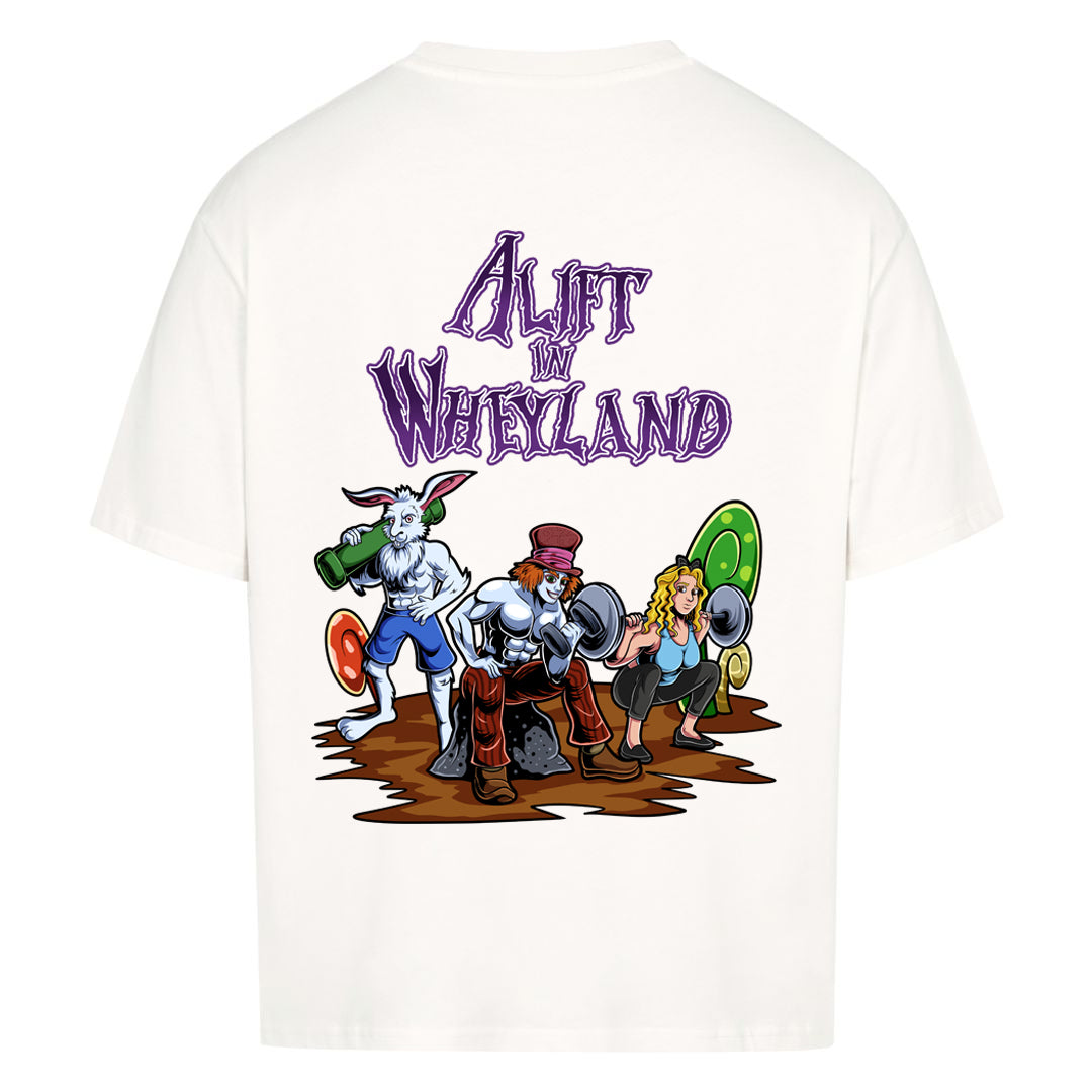 Alift in Wheyland (Backprint) Oversized Shirt