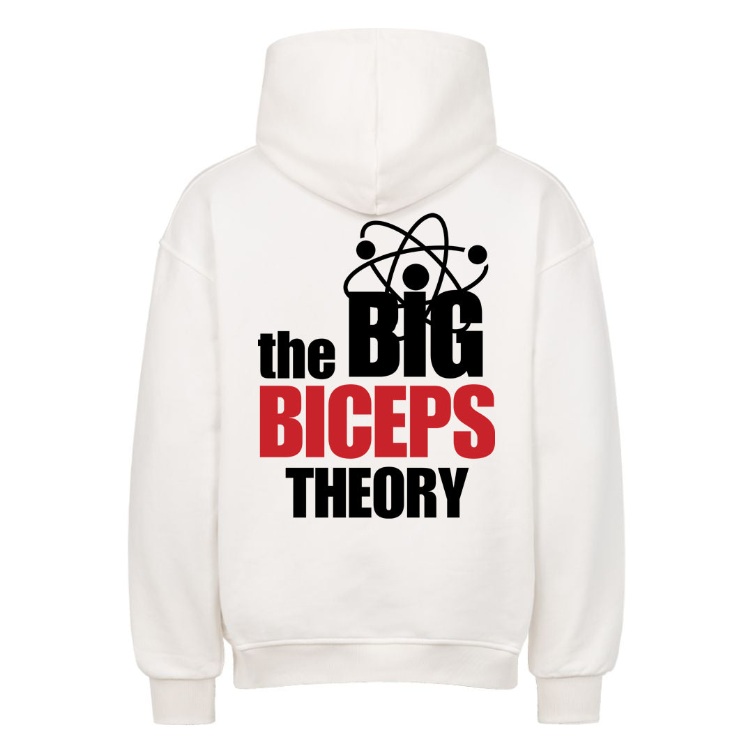 the Big Biceps theory (Backprint) Oversized Hoodie