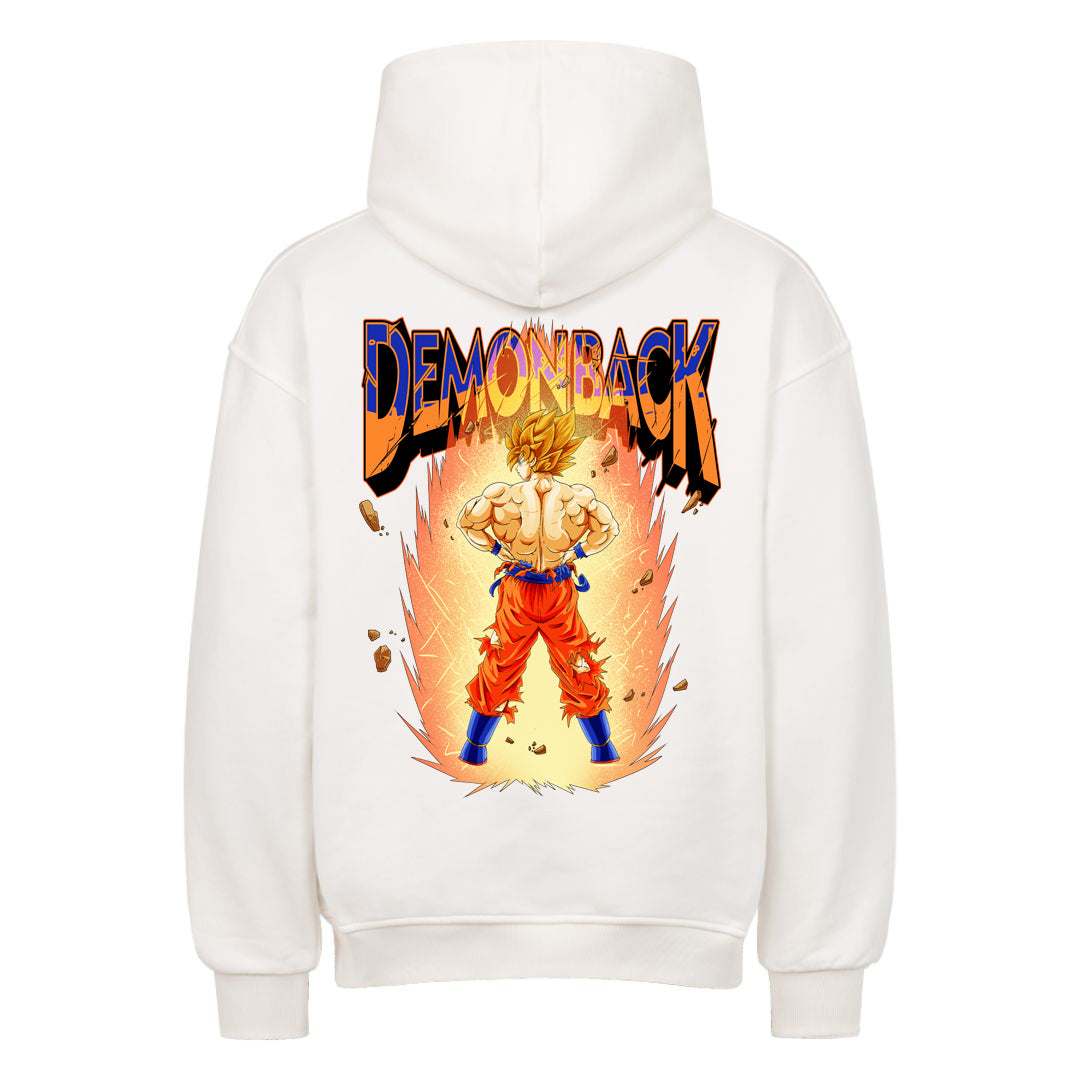 Demon Back (Backprint) Oversized Hoodie