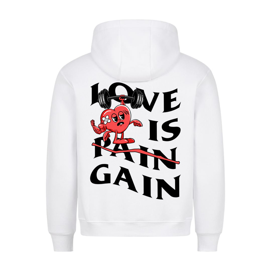 Love is Gain (Backprint) Hoodie