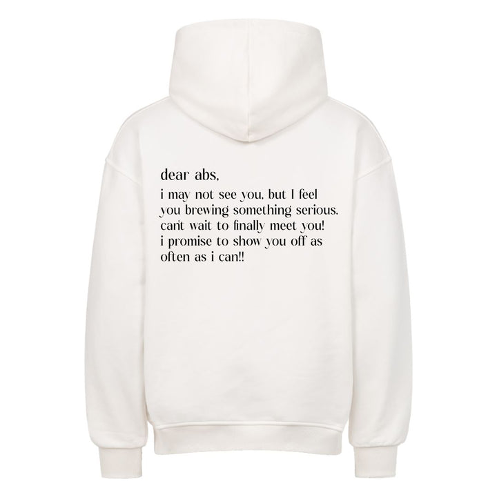 dear abs Oversized Hoodie