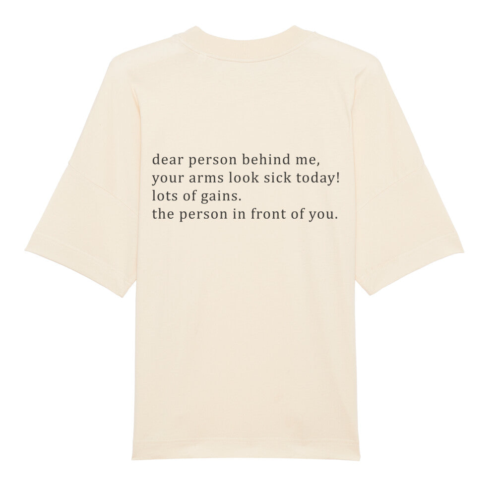 lots of gains (Backprint) Oversize Blast