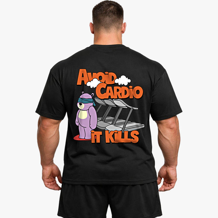 Vermijd Cardio Oversized (Backprint) Shirt