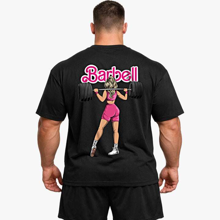 Barbell (Backprint) Oversized Shirt