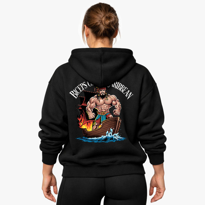 Biceps of the Caribbean Oversized (Backprint) Hoodie