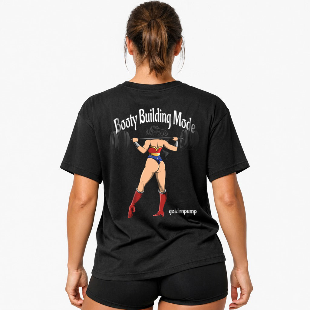 Booty Building (Backprint) Oversized Shirt