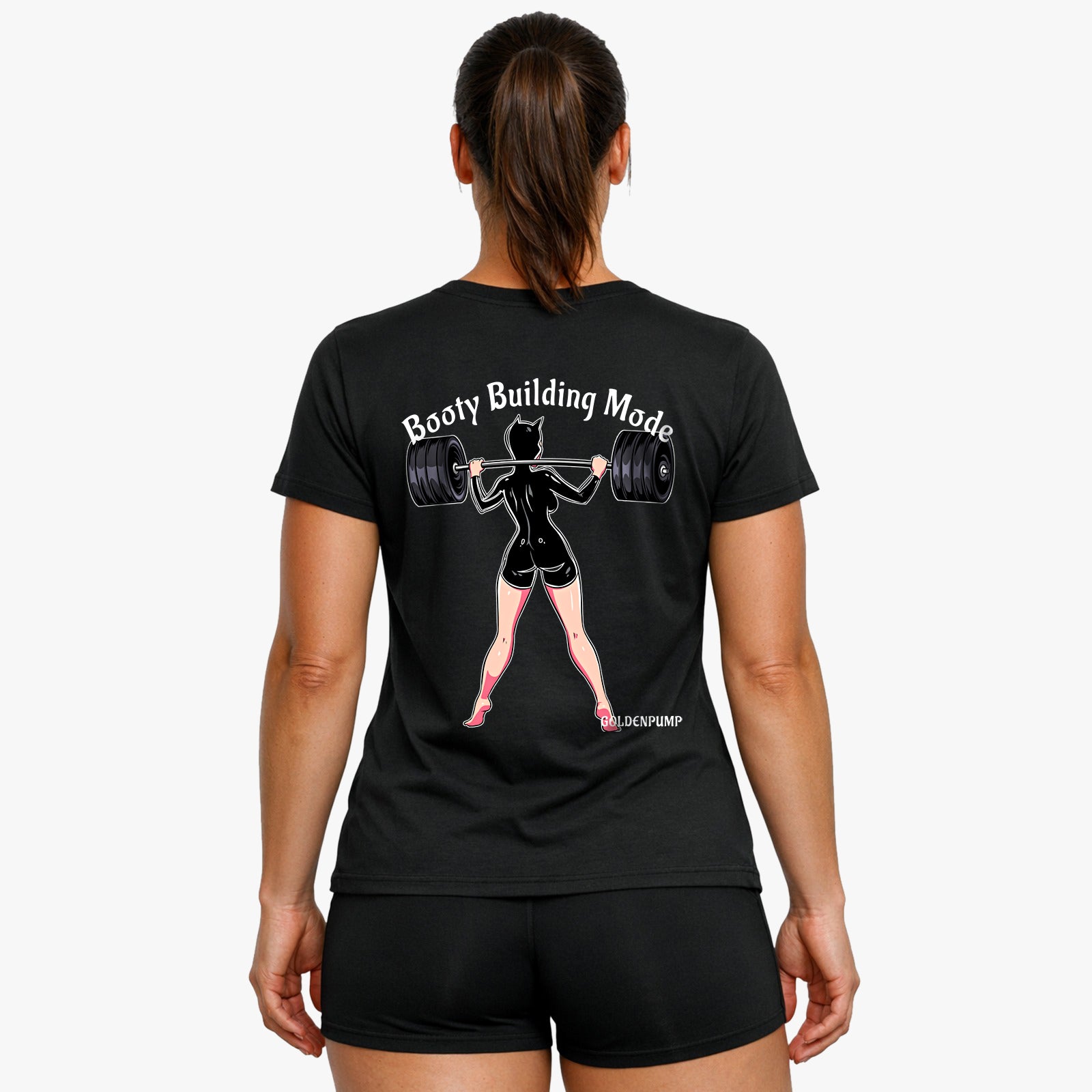 Booty Building Mode (Backprint) Shirt