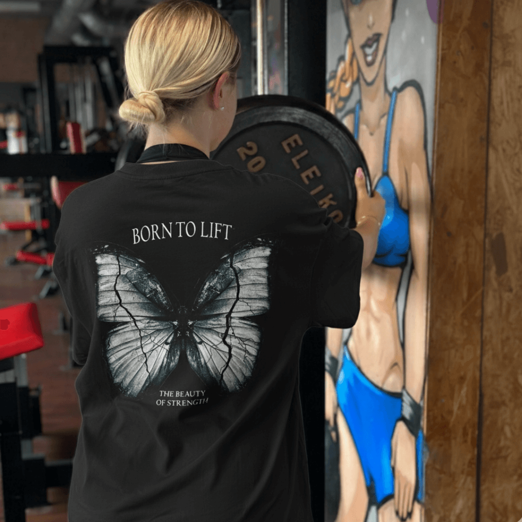 Born to lift (Backprint) Oversize Blast