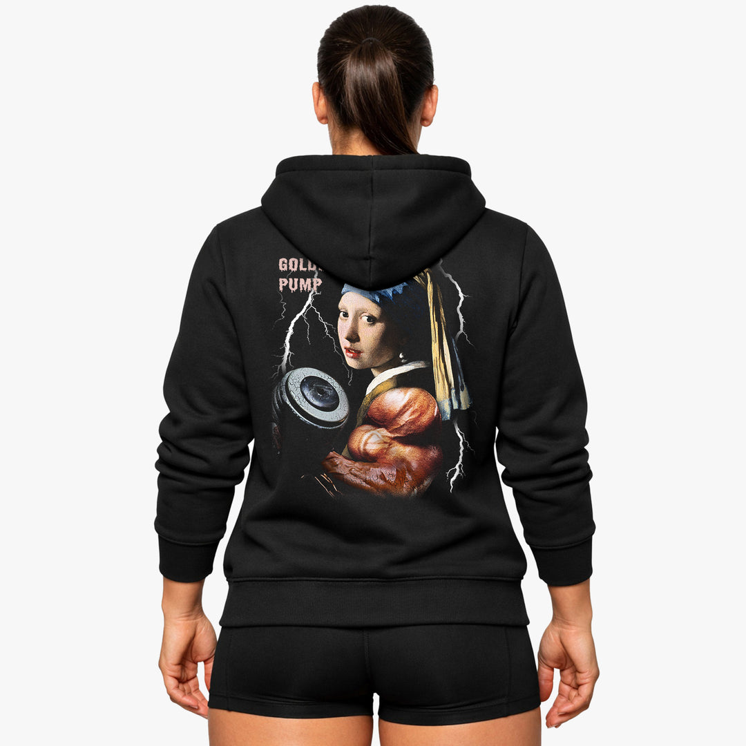 Dumbbell Girl (Backprint) Hoodie