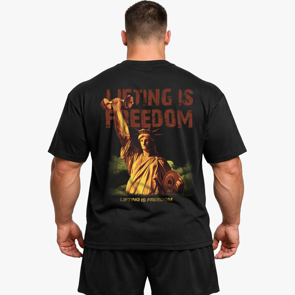 Freedom (Backprint) Oversized Shirt