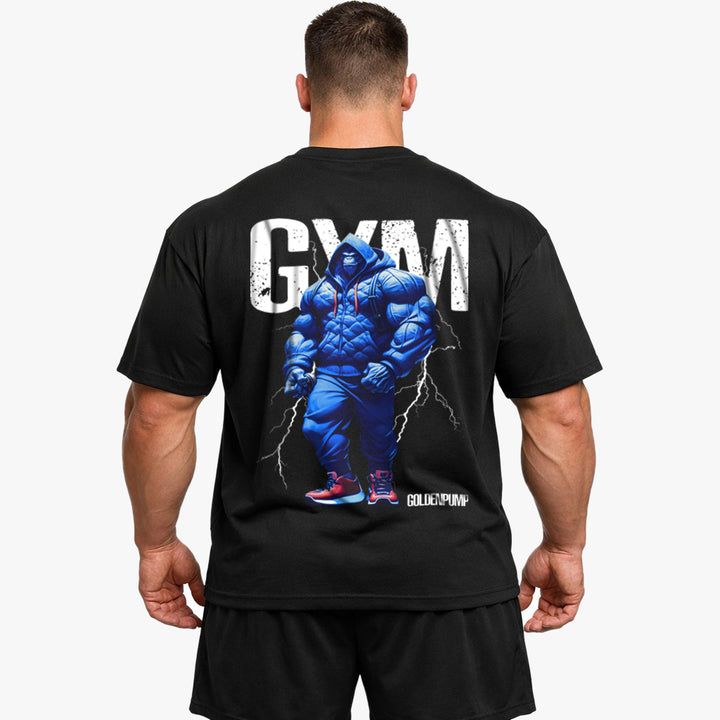 Gym-Monkey (Backprint) Oversized Shirt