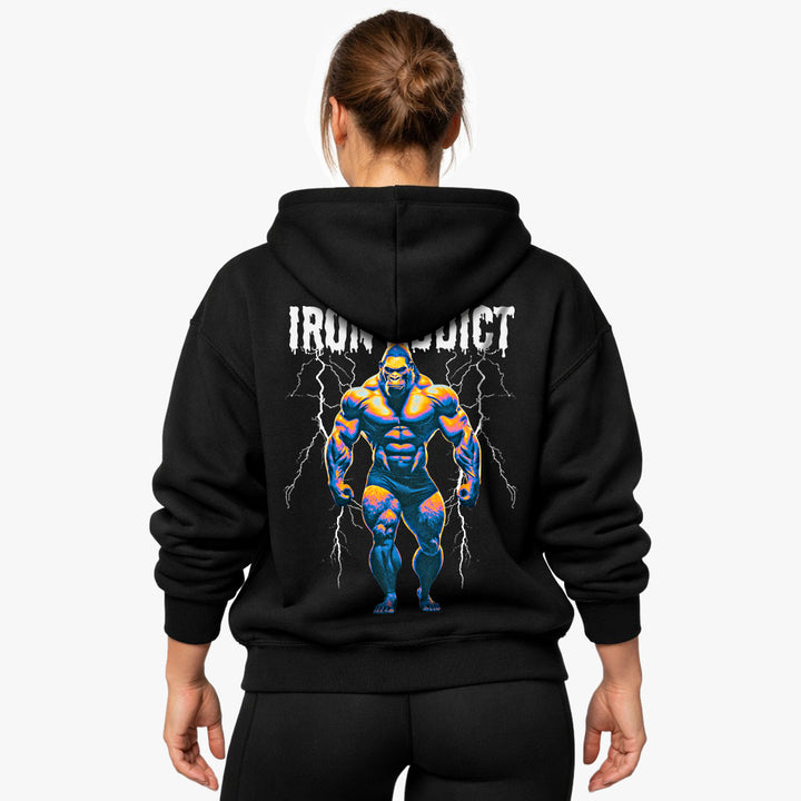 Iron addict Oversized Hoodie