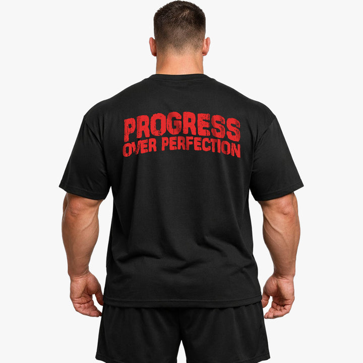 Progress Over Perfection (Backprint) Oversized Shirt