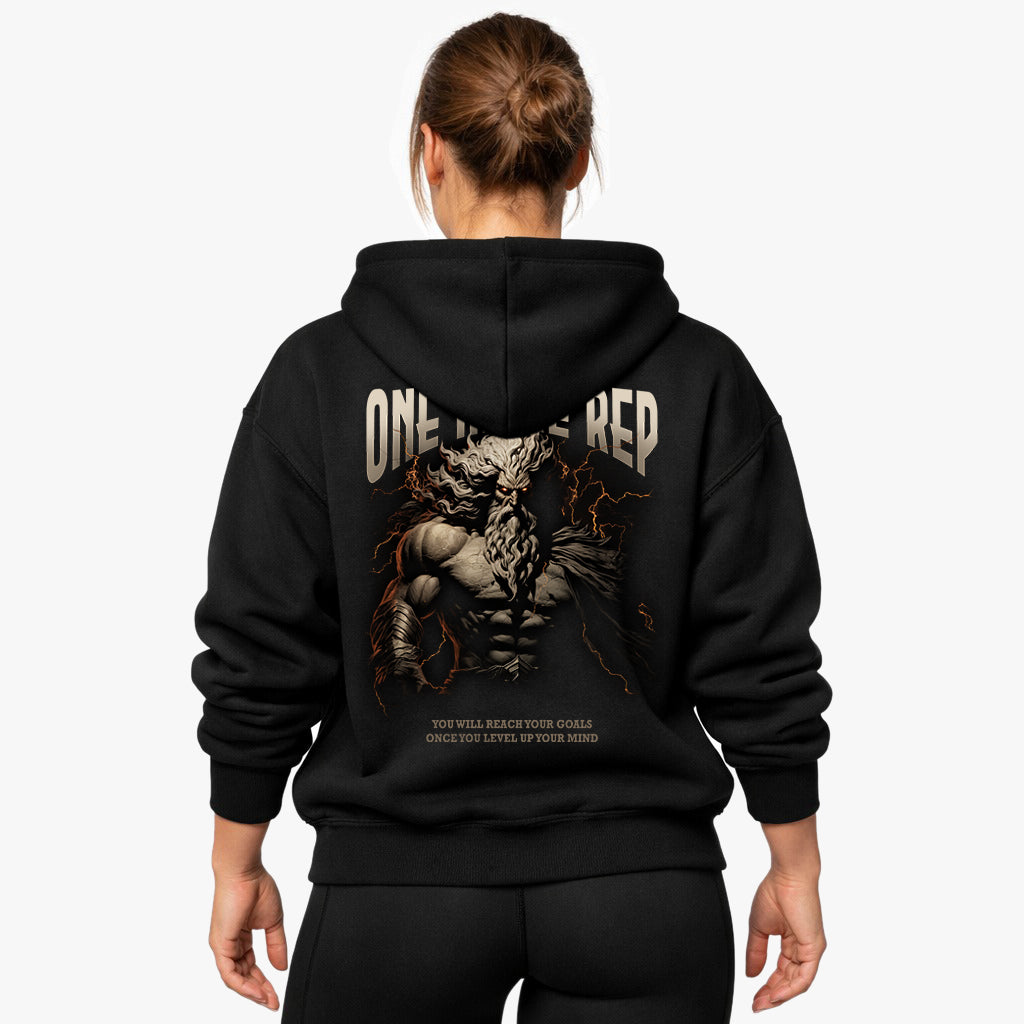 One more rep Oversized Hoodie