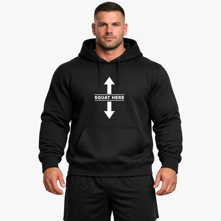 Squat here Hoodie