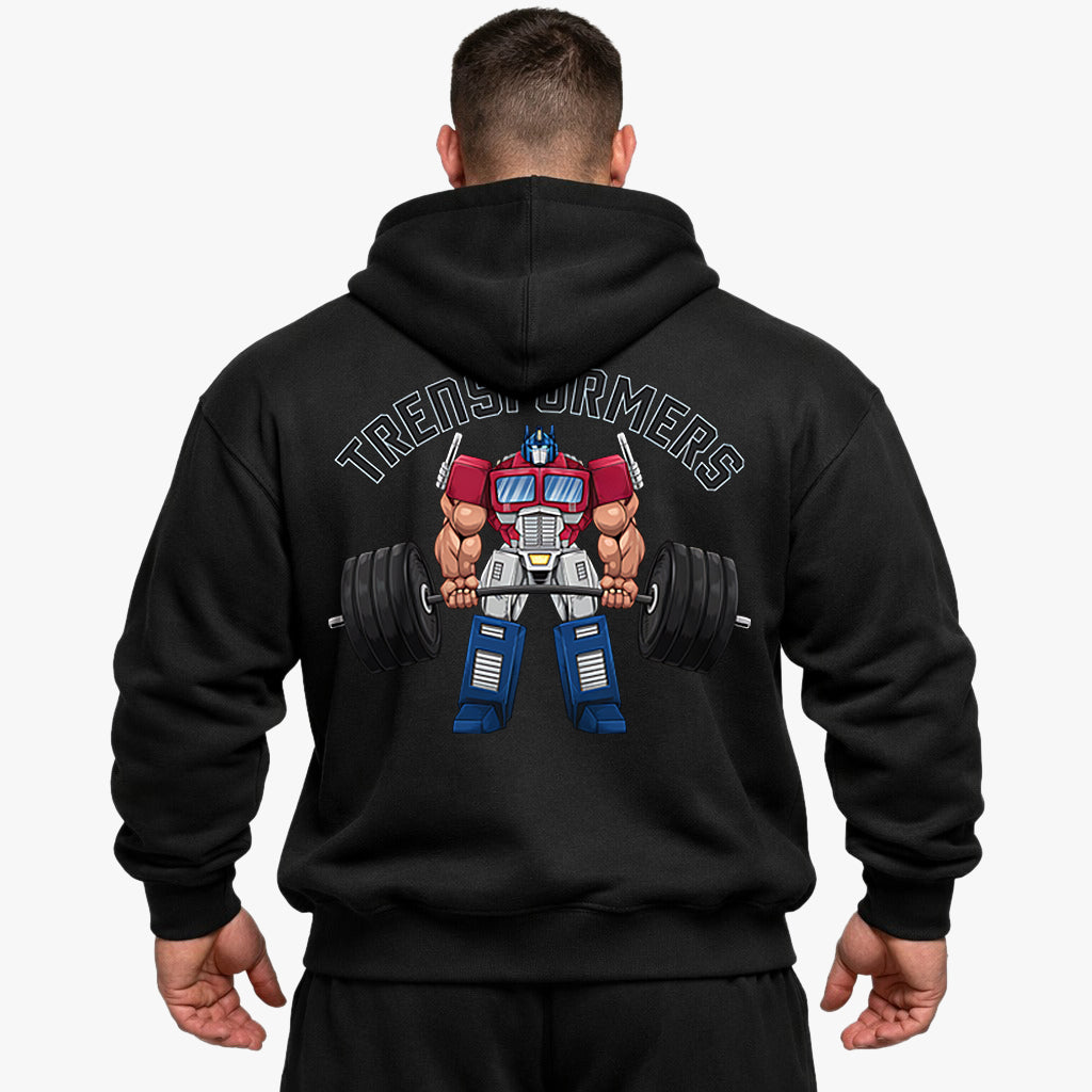 Transformers oversized hoodie (print op de achterkant).