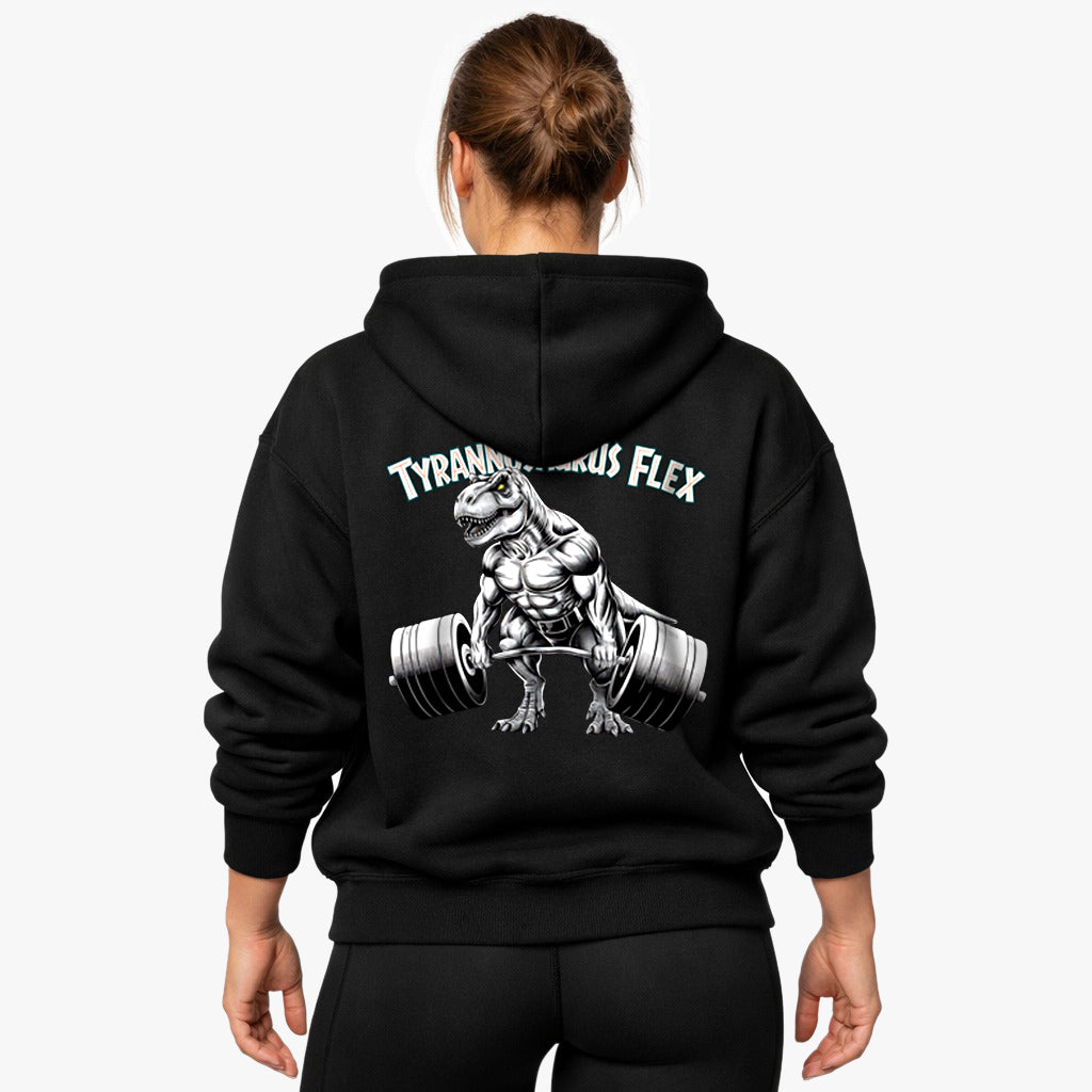 Tyrannosaurus Flex oversized (rugafdruk) hoodie