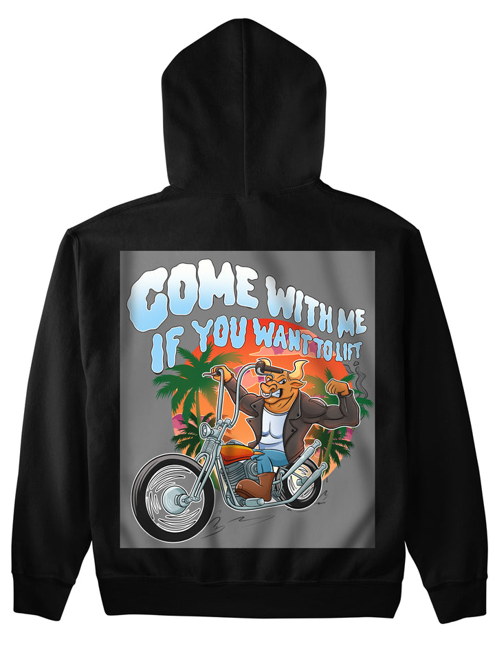 Come with me (Backprint) Hoodie