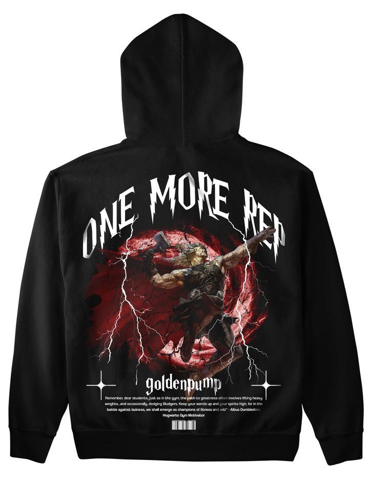 One more rep (Backprint) Hoodie