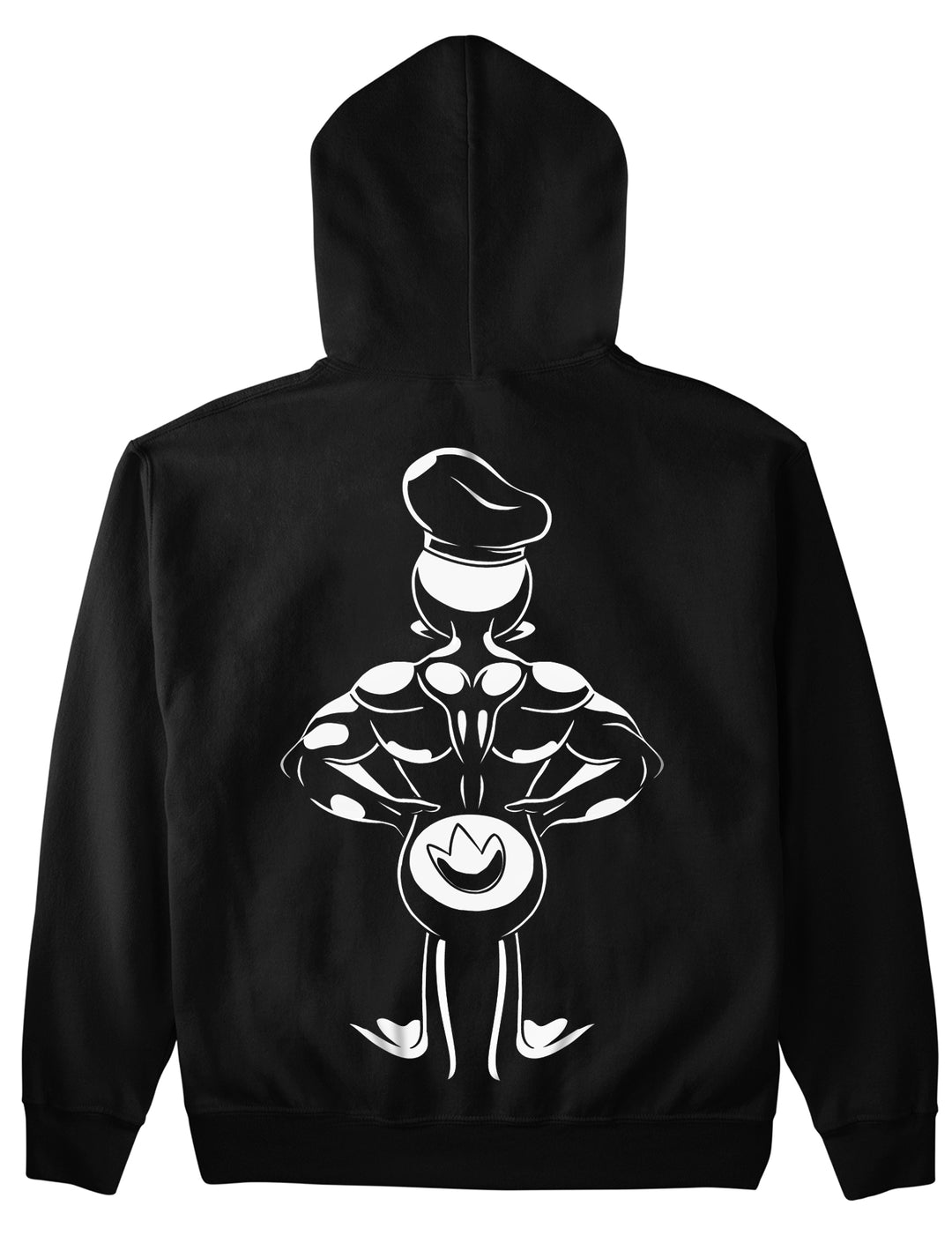 duck latspread (Backprint) Hoodie