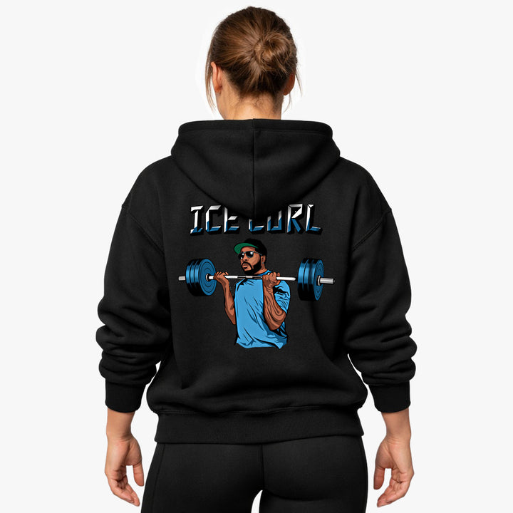 ice curl Oversized (Backprint) Hoodie