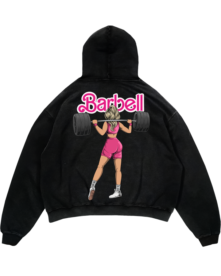 Barbell (Backprint) Oversized Hoodie