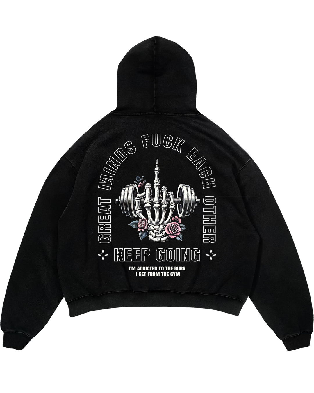 Keep Going Oversized (Backprint) Hoodie