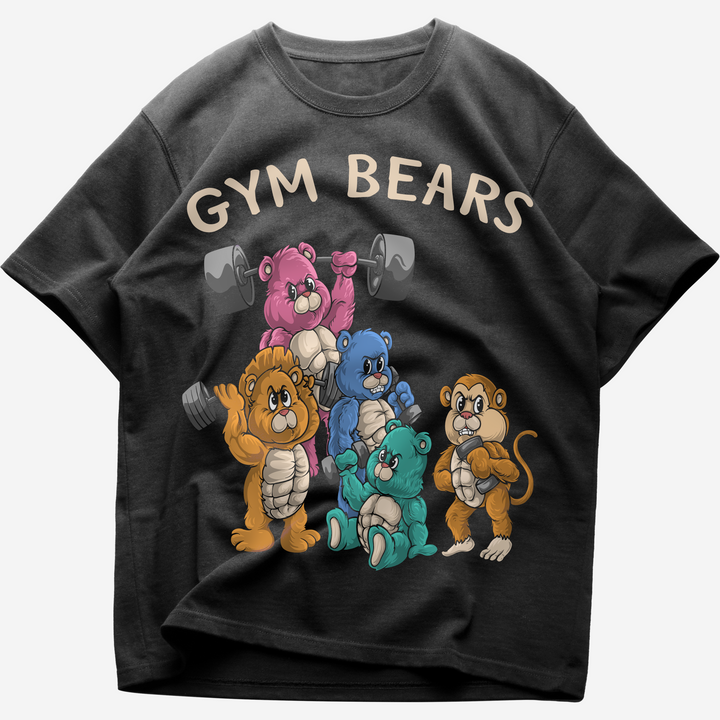 Gym Bears Oversized Shirt