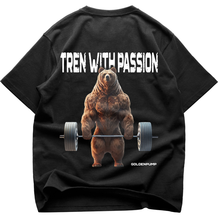 Bear (backprint) Oversized Shirt