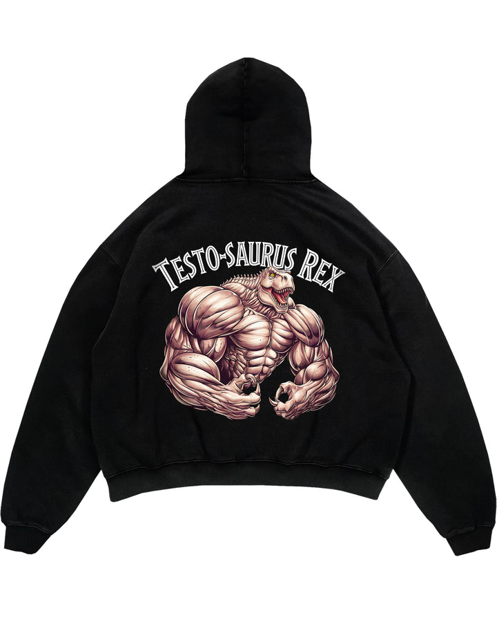 Testo-saurus rex Oversized (Backprint) Hoodie